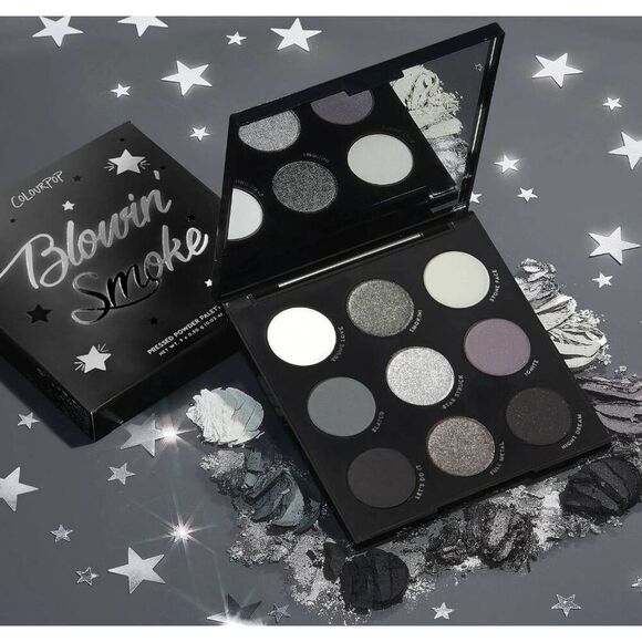 BNIB~COLOURPOP Blowin' Smoke Pressed Eyepowder Palette - Picture 3 of 4